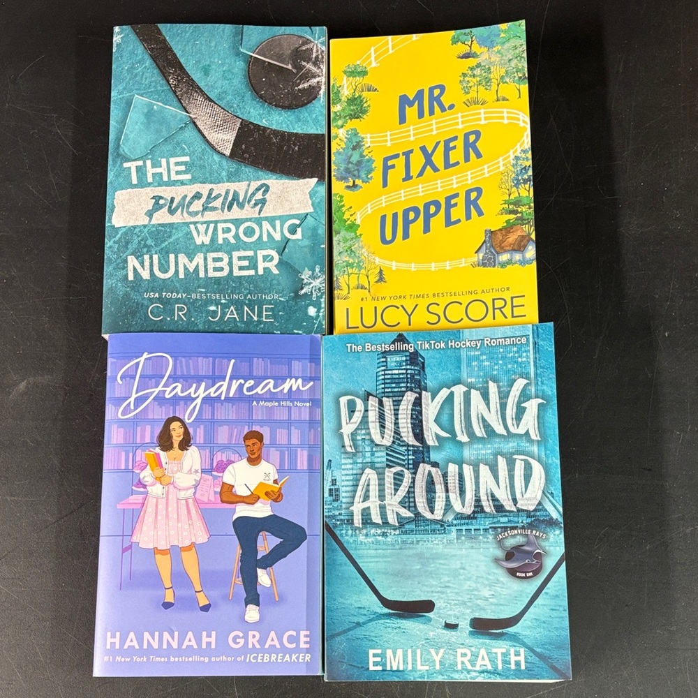 Romance books by Lucy Score, C. R. Jane, Hannah Grace & Emily Rath!